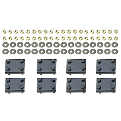 Westin 04-12 Chevy/GMC/Isuzu Colorado/Canyon Crew Cab Premier Oval Nerf Step Bar Mount Kit - Black