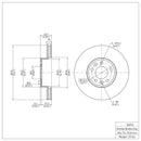 DFC GeoSPEC Coated Rotors - Plain