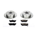Power Stop 03-07 Jeep Liberty Front & Rear Z23 Evolution Sport Brake Kit