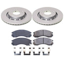 Power Stop 05-06 Mitsubishi Outlander Front and Rear Z17 Coated Brake Kit