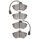 DFC 94-95 Volkswagen Golf Front 5000 Advanced Semi Metallic Brake Pads