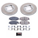 Power Stop 1997 Acura CL Front and Rear Semi-Coated Rotor Kit