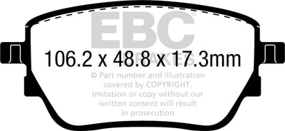 EBC S12 Brake Pad and Rotor Kit