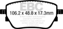 EBC S12 Brake Pad and Rotor Kit