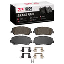 DFC 14-22 Chrysler 200 Front Geospec Rotors with 5000 Advanced Brake Pads w/Hardware