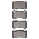DFC 03-11 Mercedes-Benz SL600 Rear 5000 Advanced Low Metallic Brake Pads and Hardware Kit