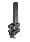 Gen-Y Spartan Torsion-Flex 2.5in Offset 4in SQ Tube Gooseneck 2-5/16in Coupler Standard Height
