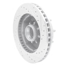 R1 71-95 Chevrolet C20 Suburban Front Left Drilled & Slotted Silver Brake Rotor