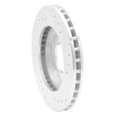 R1 88-96 Buick Regal Front Left Drilled & Slotted Silver Brake Rotor