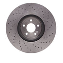 DFC 16-23 Mercedes-Benz E450 Front Drilled Brake Rotor