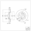 DFC GeoSPEC Coated Rotors - Plain