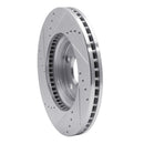 R1 99-07 Lexus ES300 Front Drilled & Slotted Silver Brake Rotor Set