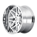 Cali Off-Road 9115 Invader 22x12 / 6x139.7 BP / -51mm Offset / 106.1mm Hub Chrome Wheel