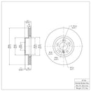 DFC GeoSPEC Coated Rotors - Plain