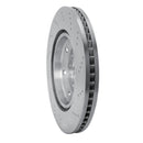 DFC 03-04 Audi RS6 Left Front Drilled Hi-Carbon Alloy Geomet Coated Rotor