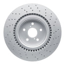 DFC 08-14 Lexus IS F Front Drilled Hi-Carbon Alloy Geomet Coated Rotor