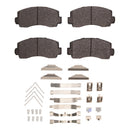 DFC 76-83 Dodge Colt Front 5000 Advanced Semi Metallic Brake Pads and Hardware Kit