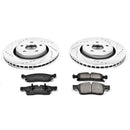 Power Stop 11-17 Dodge Durango Front & Rear Z23 Evolution Sport Brake Kit w/Calipers