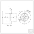 DFC GeoSPEC Coated Rotors - Plain
