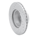 R1 76-77 BMW 320I (USA/Canada) Front Right Drilled & Slotted Silver Brake Rotor
