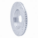 R1 15-23 Ford Mustang Front & Rear Drilled & Slotted Silver Brake Rotor Set