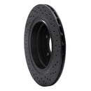 R1 95-02 BMW M3 Rear Right Drilled Black Brake Rotor