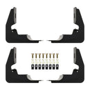 Westin 2014-2018 Chevy Silverado 1500 Reg Cab Premier Oval Nerf Step Bar Mount Kit - Black