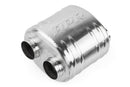 APR Premium Sound Absorption Muffler - Dual 63.5mm (2.5in) Oval Body (220x 169x 211)