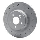 DFC 03-11 Mercedes-Benz E55 AMG Rear Drilled GeoSPEC Coated Rotor
