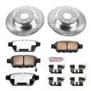 Power Stop 09-14 Acura TL Front & Rear Z36 Truck & Tow Brake Kit