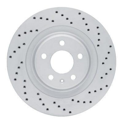 DFC 08-25 Audi S5 Rear Right Drilled Geoperformance Rotor