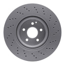 DFC 00-03 Mercedes-Benz S430 Front Drilled GeoSPEC Coated Rotor