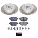 Power Stop 06-11 Honda Ridgeline Front and Rear Semi-Coated Rotor Kit