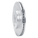 R1 06-11 Chevrolet HHR Front Drilled & Slotted Silver Brake Rotor Set