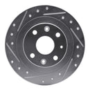 R1 94-02 Mazda Miata Front & Rear Drilled & Slotted Silver Brake Rotor Set