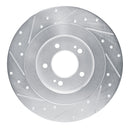 R1 21-25 Hyundai Sonata Front & Rear Drilled & Slotted Silver Brake Rotor Set