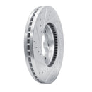 R1 20-25 Ford Transit-250 Front & Rear Drilled & Slotted Silver Brake Rotor Set
