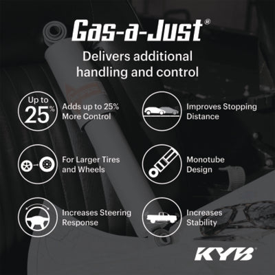 KYB 14-18 Ford Transit Connect Gas-A-Just Shock - Rear
