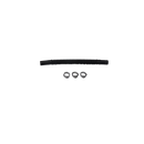 DeatschWerks Convoluted Tubing 150mm Length x 8mm ID Side 1 x 8mm ID Side 2 - Black