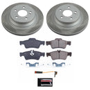 Power Stop 07-11 Mercedes-Benz CLS550 Front and Rear Semi-Coated Rotor Kit