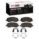 DFC 00-12 Chrysler Sebring Front Geospec Rotors with 5000 Advanced Brake Pads w/Hardware