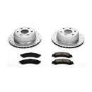 Power Stop 02-06 Cadillac Escalade Rear Z23 Evolution Sport Brake Kit w/Calipers