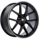 BBS CI-R 20x11.5 5x112 ET40 Satin Black Polished Rim Protector Wheel -82mm PFS/Clip Required