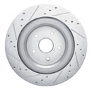 R1 19-23 Subaru Ascent Front & Rear Drilled & Slotted Silver Brake Rotor Set