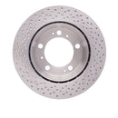DFC 00-08 Porsche Cayman Rear Drilled Brake Rotor