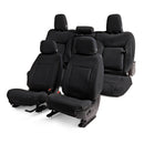 Covercraft 19-24 Chevrolet Silverado Leatherette PrecisionFit Custom Second Row Seat Covers - Black