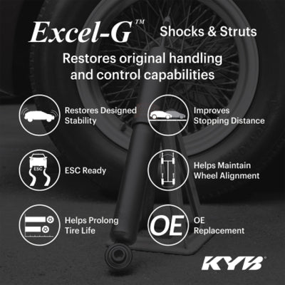 KYB 19-23 Kia Forte 2.0L Excel-G Shock Assembly - Rear
