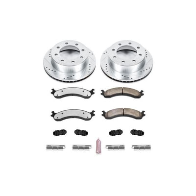 Power Stop 01-02 Dodge Ram 2500 Front and Rear Z36 Truck & Tow Kit w/Cals