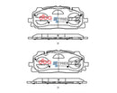 DBA 19-21 Audi A8 Quattro (w/375mm Front Rotor) Front SSEV Street Series Brake Pads