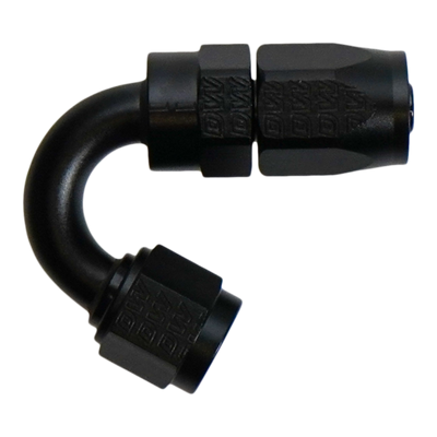 DeatschWerks 6AN Female Flare Swivel 150-degree Hose End CPE